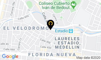 Mapa de Collarin Ltda en Medellín