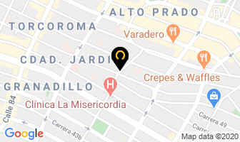 Mapa de Collavini Rosín Teresa en Barranquilla