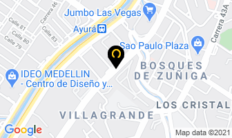 Mapa de Colliers International en Envigado