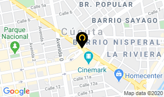 Mapa de Colmédica en Cúcuta