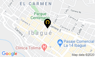Mapa de Colmena Bcsc en Ibagué