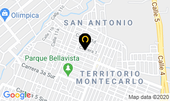 Mapa de Colmenares Dulce Vida en Barranquilla