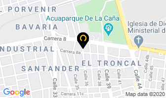 Mapa de Colmodernas Ltda. en Cali