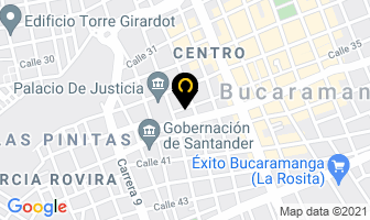 Mapa de Colombia Express Ltda. en Bucaramanga