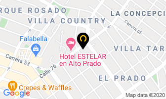 Mapa de Colombia Express Ltda. en Barranquilla