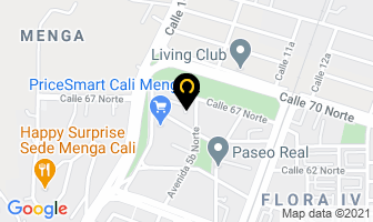 Mapa de Colombia Hosting S.a.s. en Cali
