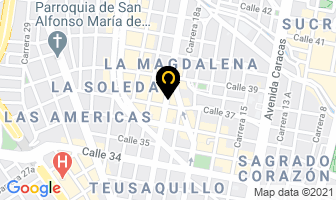 Mapa de Colombia Model®s Agency en Bogotá D.C