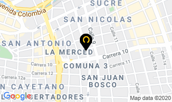 Mapa de Colombia Musical en Cali