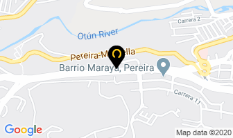 Mapa de Colombia Rent a Car en Pereira