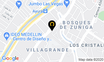Mapa de Colombian Paradise en Medellín
