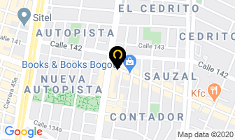Mapa de Colombiana De Comercio Exterior en Bogotá D.C