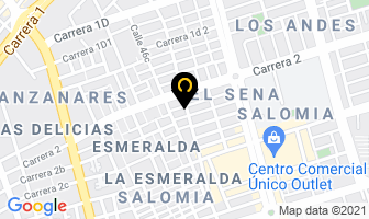 Mapa de Colombiana De Eventos en Cali