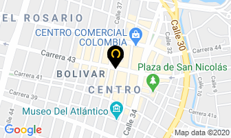 Mapa de Colombiana De Giros en Barranquilla
