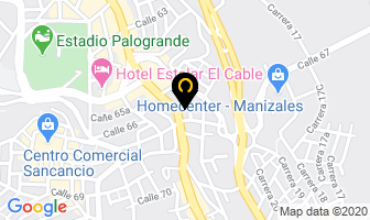 Mapa de Colombianisimo Perros en Manizales