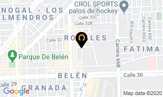 Mapa de Colombiaredes.net en Medellín