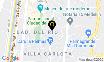 Mapa de Color Líquido en Medellín