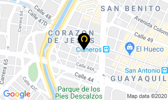 Mapa de Color Shop en Medellín