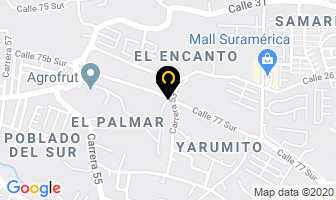 Mapa de Colorquimica S.A. en La Estrella