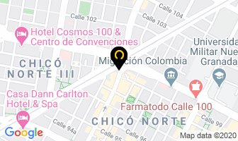 Mapa de Colors Flowers en Bogotá D.C