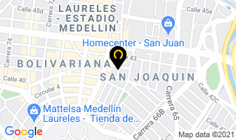 Mapa de Colpura en Medellín