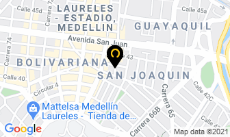 Mapa de Colpura Ltda. en Medellín