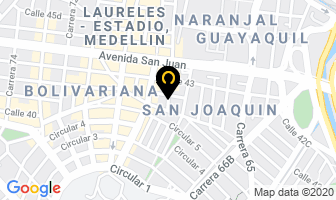 Mapa de Colpura Ltda en Medellín