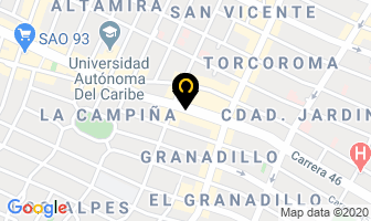 Mapa de Colsecurity S.a. en Barranquilla