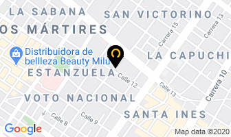 Mapa de Coltaxis en Bogotá D.C