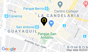 Mapa de Colte Cueros en Medellín