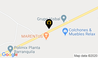 Mapa de Colturbinas Ltda. en Barranquilla