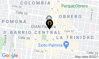 Mapa de Colvanes Ltda. en Palmira