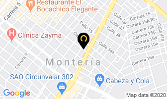 Mapa de Colventas S.a. en Montería