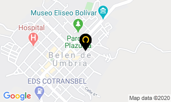 Mapa de Colvidrios Belen en Belén de Umbría