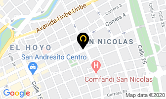 Mapa de Colvinilos en Cali