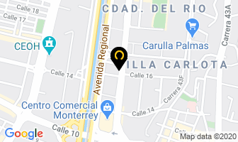 Mapa de Colwagen Premium en Medellín