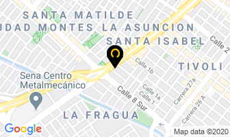 Mapa de Combi Broaster en Bogotá D.C