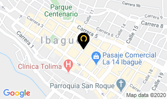Mapa de Comcel S.a. en Ibagué
