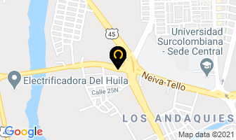 Mapa de Comeco Ltda. en Neiva