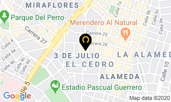 Mapa de Comédica I.p.s. en Cali