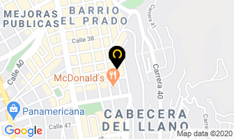 Mapa de Comer Fruit en Bucaramanga