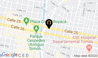 Mapa de Comercar Ltda. en Tulua