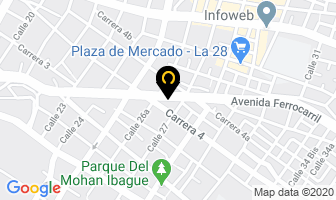 Mapa de Comercial Agropecuaria en Ibagué