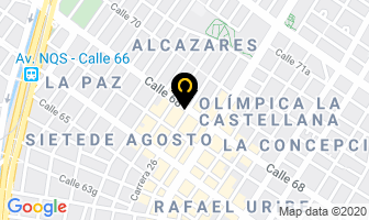Mapa de Comercial Autocentro Ltda. en Bogotá D.C