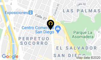 Mapa de Comercial Card S.a. en Medellín