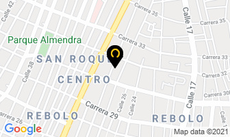Mapa de Comercial De Aceros Ltda. en Barranquilla