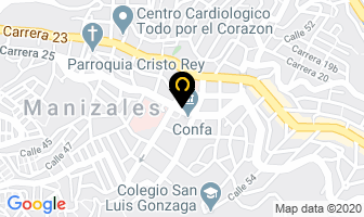 Mapa de Comercial De Aluminios Ltda en Manizales