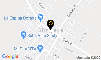 Mapa de Comercial De La Construccion De Simijaca Ferreteria en Simijaca