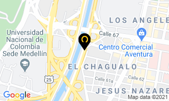 Mapa de Comercial De Maderas en Medellín