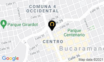Mapa de Comercial De Pieles en Bucaramanga