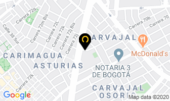 Mapa de Comercial Jeg Sas en Bogotá D.C